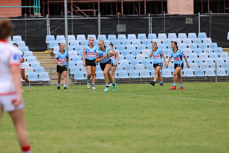 2022 Tarsha Gale Cup – Rnd 1 – Sharks v Dragons