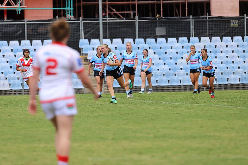 2022 Tarsha Gale Cup – Rnd 1 – Sharks v Dragons