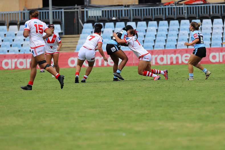 2022 Tarsha Gale Cup – Rnd 1 – Sharks v Dragons