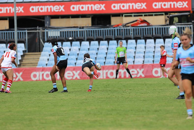 2022 Tarsha Gale Cup – Rnd 1 – Sharks v Dragons