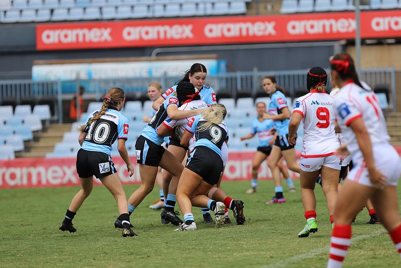 2022 Tarsha Gale Cup – Rnd 1 – Sharks v Dragons