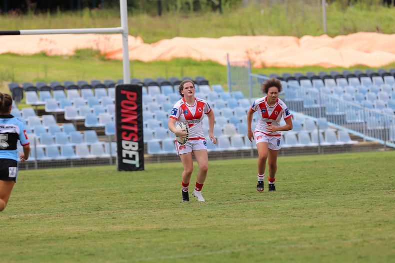 2022 Tarsha Gale Cup – Rnd 1 – Sharks v Dragons