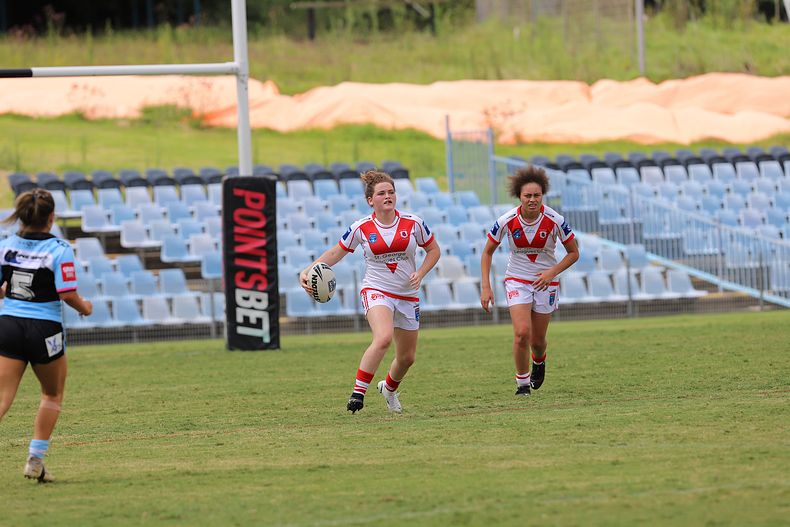 2022 Tarsha Gale Cup – Rnd 1 – Sharks v Dragons