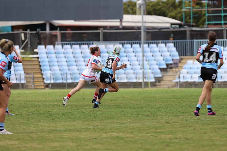 2022 Tarsha Gale Cup – Rnd 1 – Sharks v Dragons