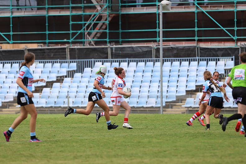 2022 Tarsha Gale Cup – Rnd 1 – Sharks v Dragons