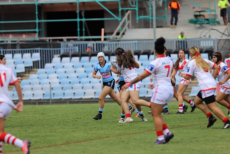 2022 Tarsha Gale Cup – Rnd 1 – Sharks v Dragons