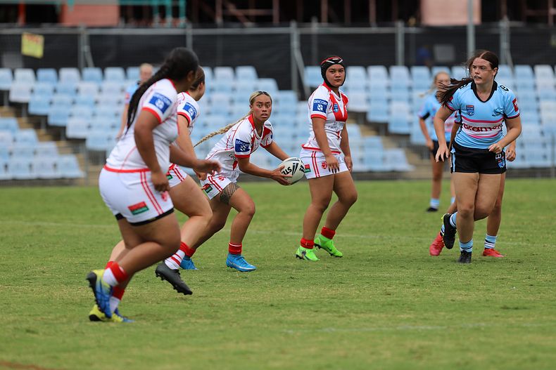 2022 Tarsha Gale Cup – Rnd 1 – Sharks v Dragons