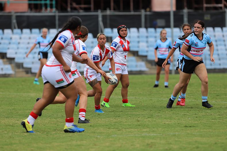 2022 Tarsha Gale Cup – Rnd 1 – Sharks v Dragons