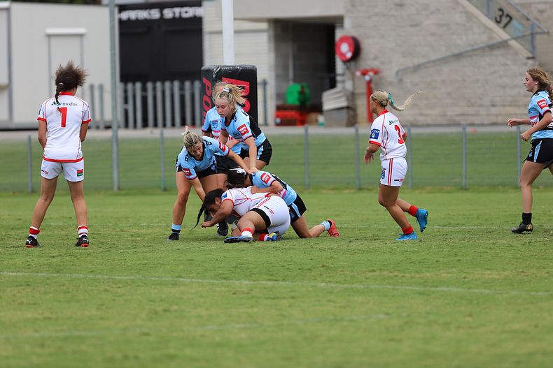 2022 Tarsha Gale Cup – Rnd 1 – Sharks v Dragons
