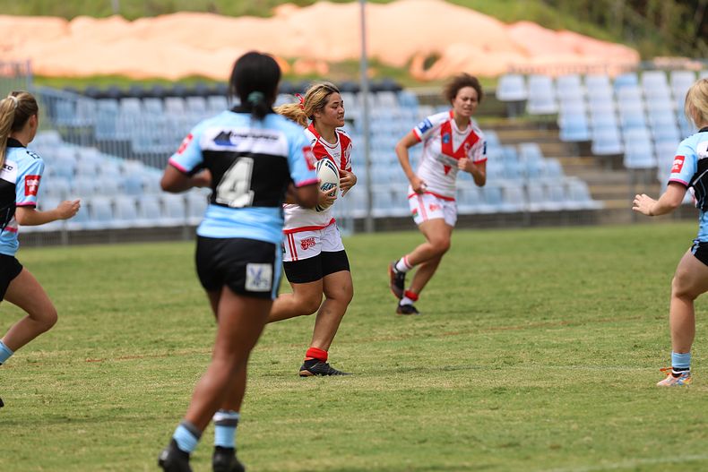 2022 Tarsha Gale Cup – Rnd 1 – Sharks v Dragons