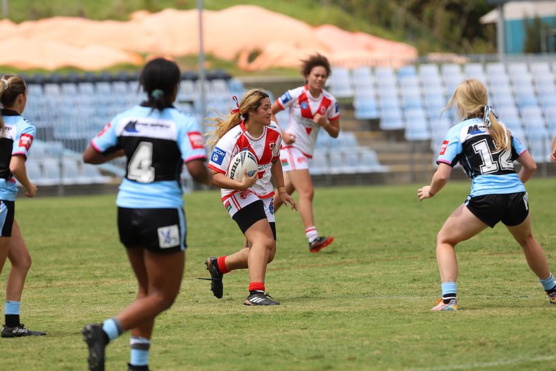 2022 Tarsha Gale Cup – Rnd 1 – Sharks v Dragons