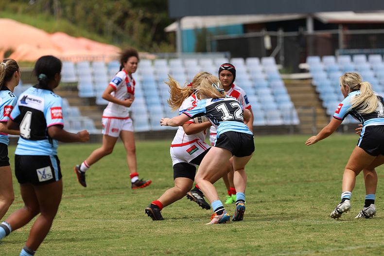 2022 Tarsha Gale Cup – Rnd 1 – Sharks v Dragons