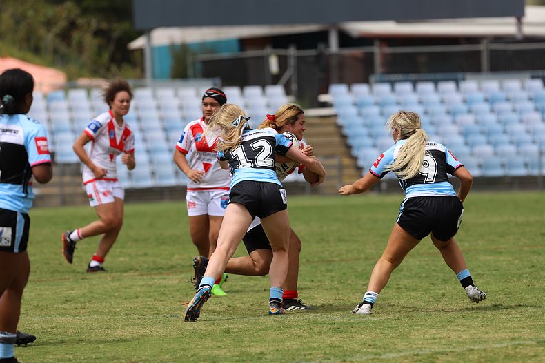 2022 Tarsha Gale Cup – Rnd 1 – Sharks v Dragons