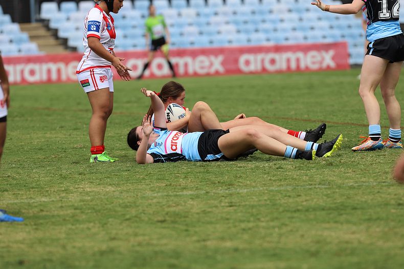 2022 Tarsha Gale Cup – Rnd 1 – Sharks v Dragons