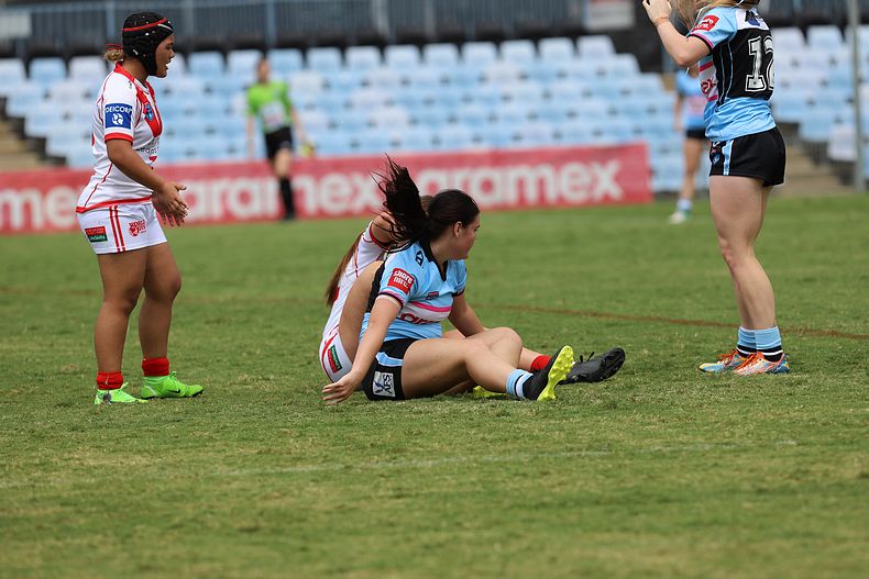 2022 Tarsha Gale Cup – Rnd 1 – Sharks v Dragons