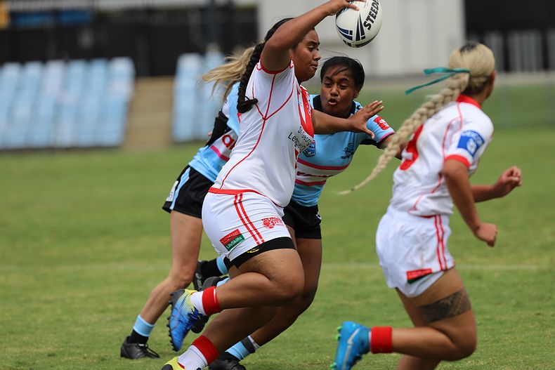 2022 Tarsha Gale Cup – Rnd 1 – Sharks v Dragons