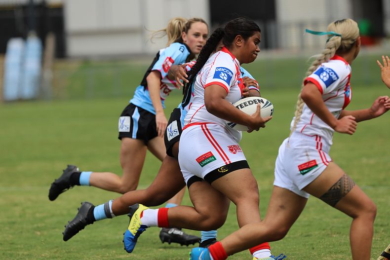 2022 Tarsha Gale Cup – Rnd 1 – Sharks v Dragons