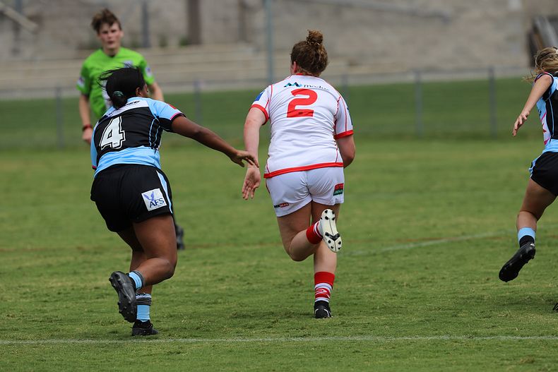 2022 Tarsha Gale Cup – Rnd 1 – Sharks v Dragons