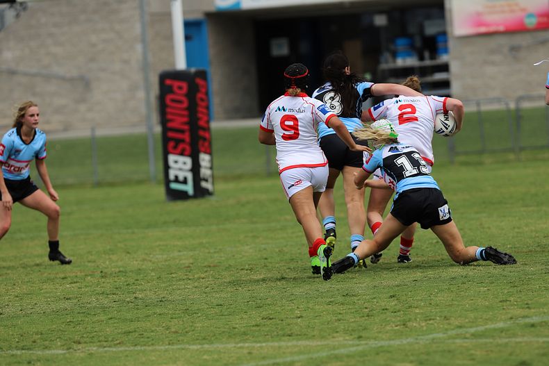 2022 Tarsha Gale Cup – Rnd 1 – Sharks v Dragons