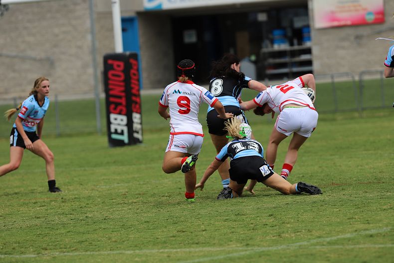 2022 Tarsha Gale Cup – Rnd 1 – Sharks v Dragons