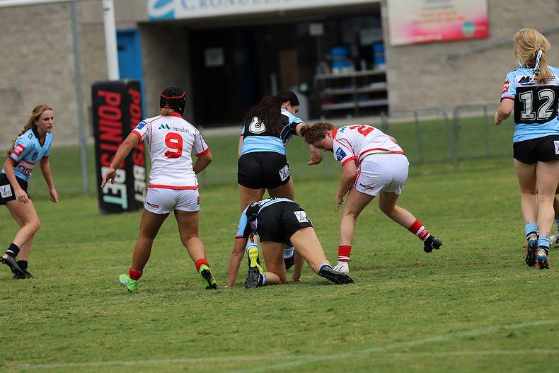 2022 Tarsha Gale Cup – Rnd 1 – Sharks v Dragons