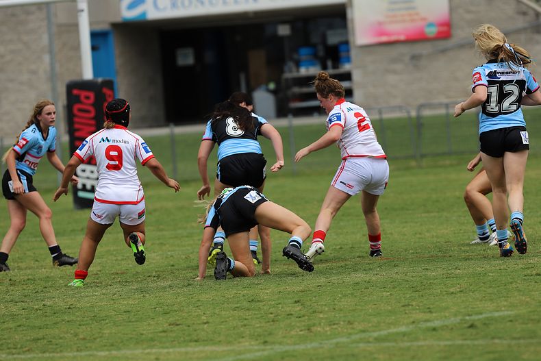 2022 Tarsha Gale Cup – Rnd 1 – Sharks v Dragons