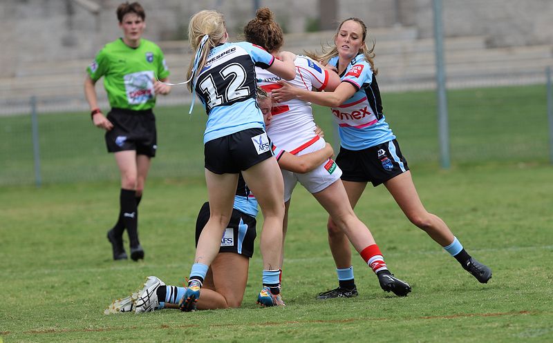2022 Tarsha Gale Cup – Rnd 1 – Sharks v Dragons
