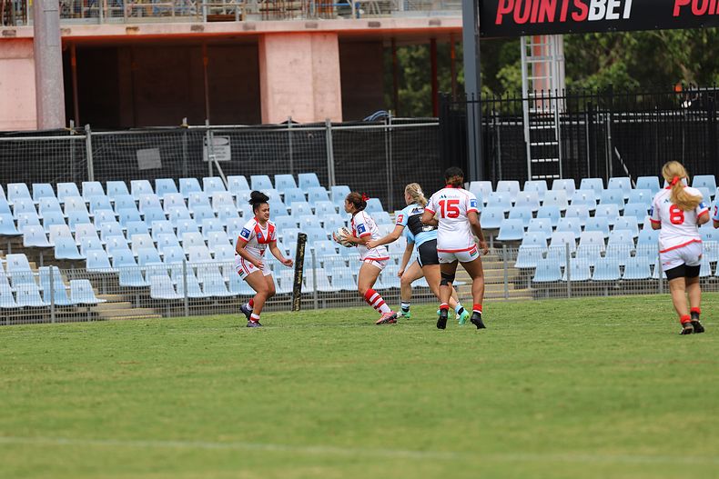 2022 Tarsha Gale Cup – Rnd 1 – Sharks v Dragons