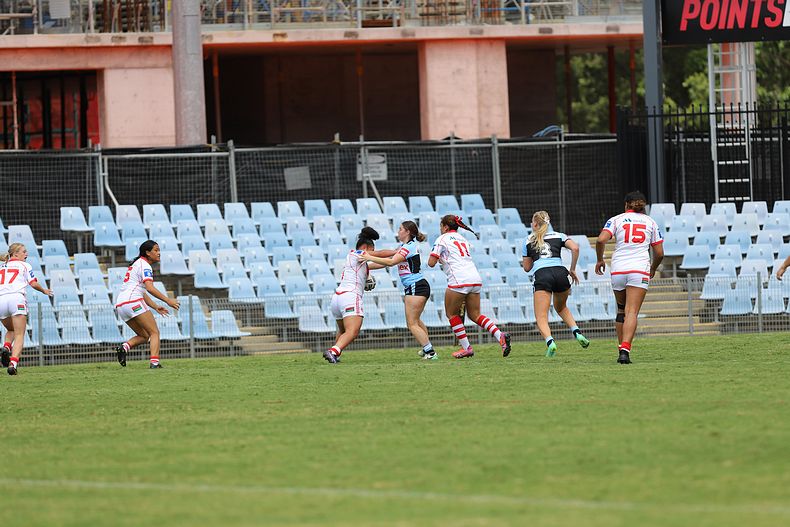 2022 Tarsha Gale Cup – Rnd 1 – Sharks v Dragons
