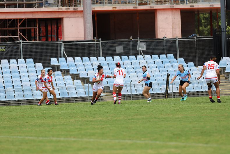 2022 Tarsha Gale Cup – Rnd 1 – Sharks v Dragons