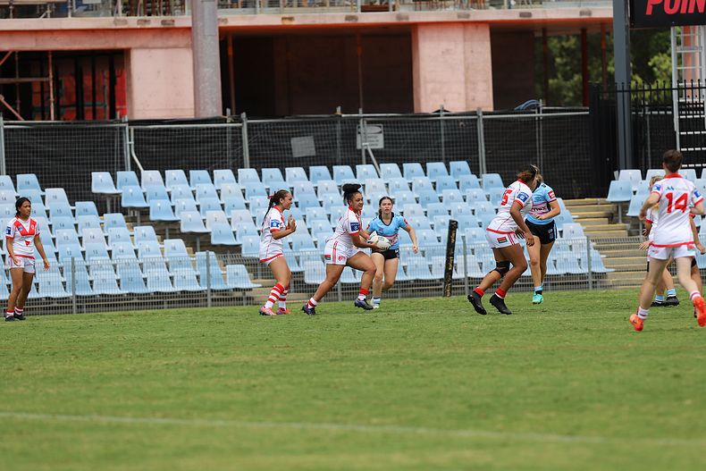 2022 Tarsha Gale Cup – Rnd 1 – Sharks v Dragons