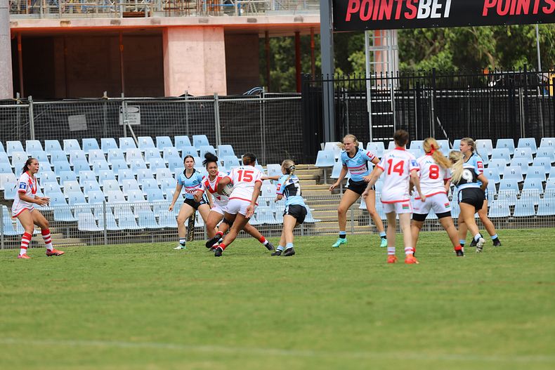 2022 Tarsha Gale Cup – Rnd 1 – Sharks v Dragons