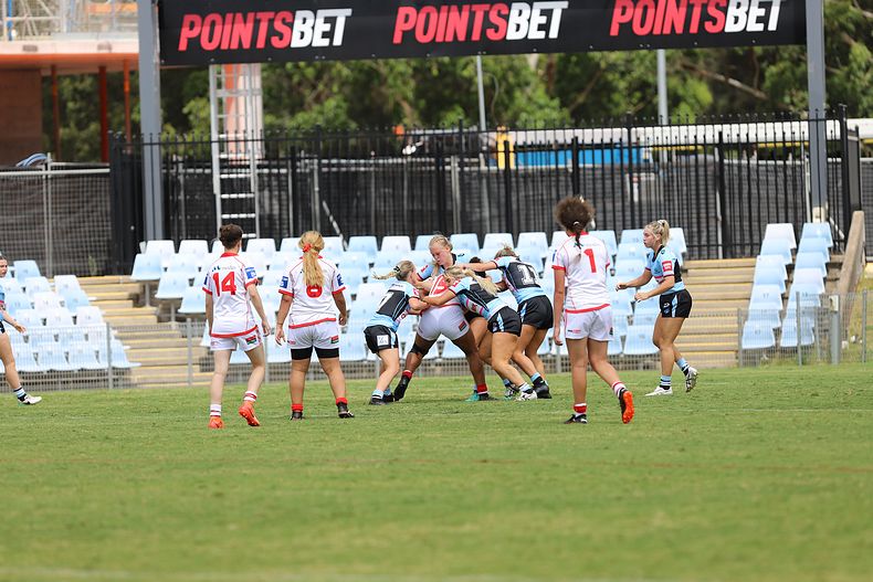 2022 Tarsha Gale Cup – Rnd 1 – Sharks v Dragons