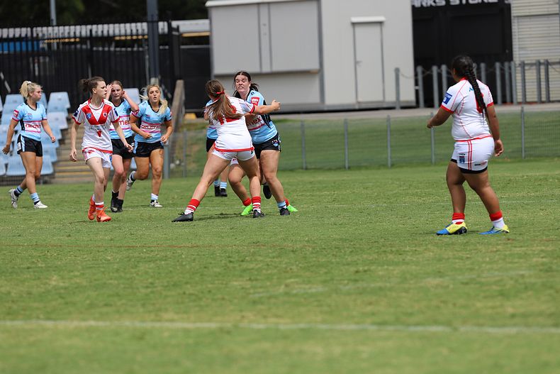 2022 Tarsha Gale Cup – Rnd 1 – Sharks v Dragons