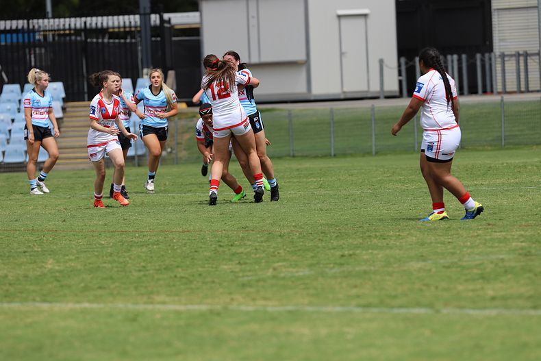 2022 Tarsha Gale Cup – Rnd 1 – Sharks v Dragons