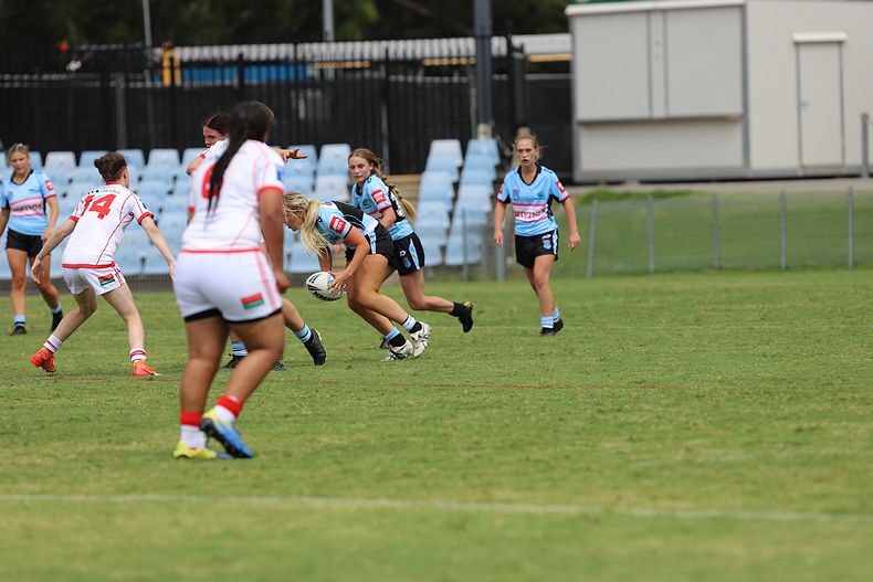 2022 Tarsha Gale Cup – Rnd 1 – Sharks v Dragons