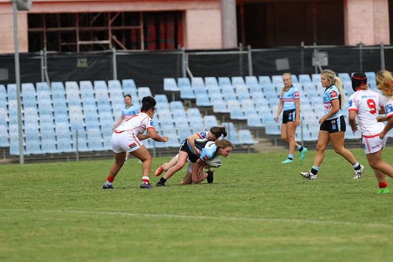 2022 Tarsha Gale Cup – Rnd 1 – Sharks v Dragons