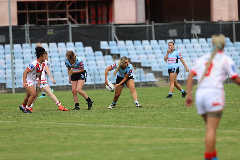 2022 Tarsha Gale Cup – Rnd 1 – Sharks v Dragons