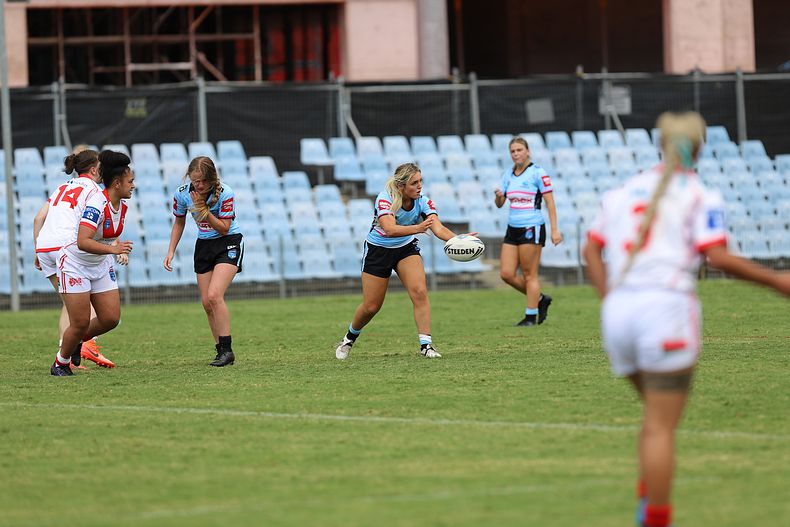 2022 Tarsha Gale Cup – Rnd 1 – Sharks v Dragons