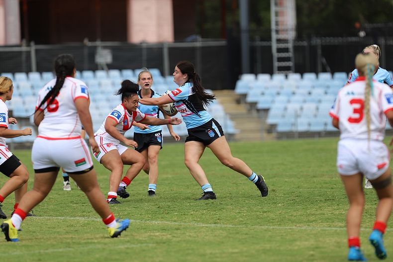 2022 Tarsha Gale Cup – Rnd 1 – Sharks v Dragons