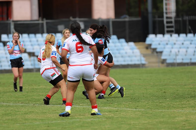 2022 Tarsha Gale Cup – Rnd 1 – Sharks v Dragons