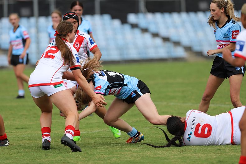2022 Tarsha Gale Cup – Rnd 1 – Sharks v Dragons
