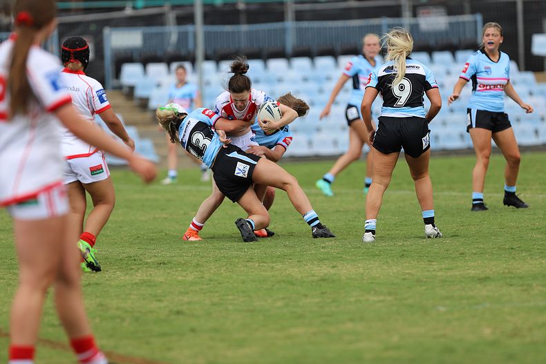 2022 Tarsha Gale Cup – Rnd 1 – Sharks v Dragons