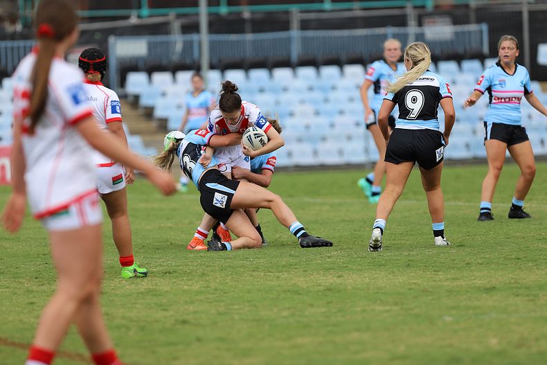2022 Tarsha Gale Cup – Rnd 1 – Sharks v Dragons