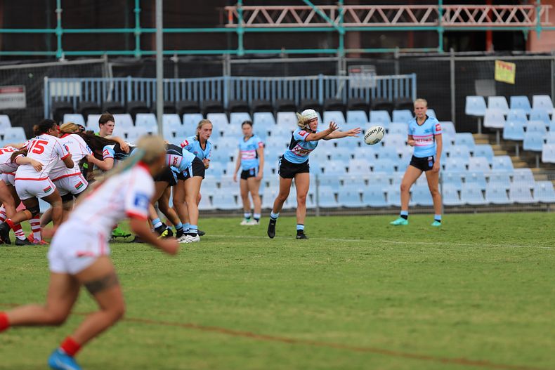 2022 Tarsha Gale Cup – Rnd 1 – Sharks v Dragons