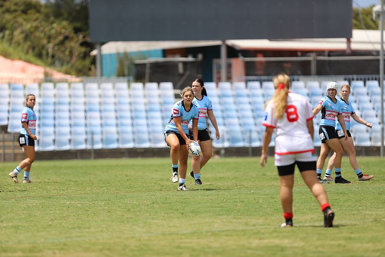 2022 Tarsha Gale Cup – Rnd 1 – Sharks v Dragons