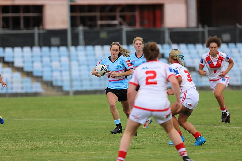 2022 Tarsha Gale Cup – Rnd 1 – Sharks v Dragons
