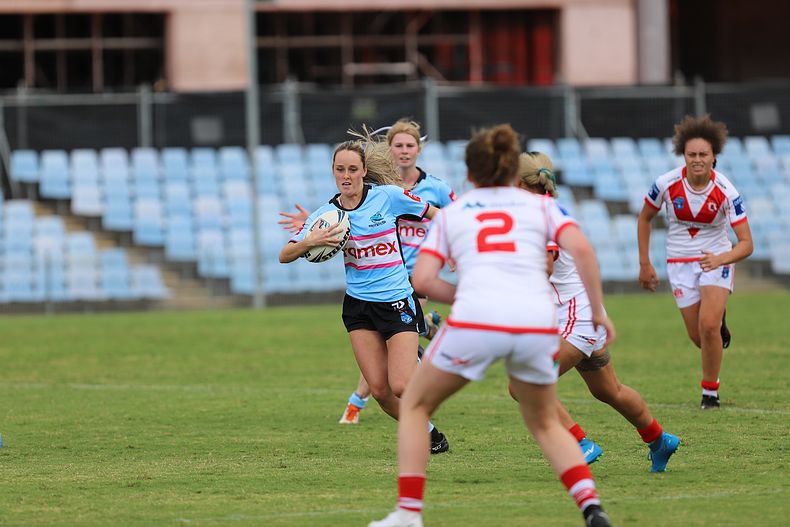 2022 Tarsha Gale Cup – Rnd 1 – Sharks v Dragons