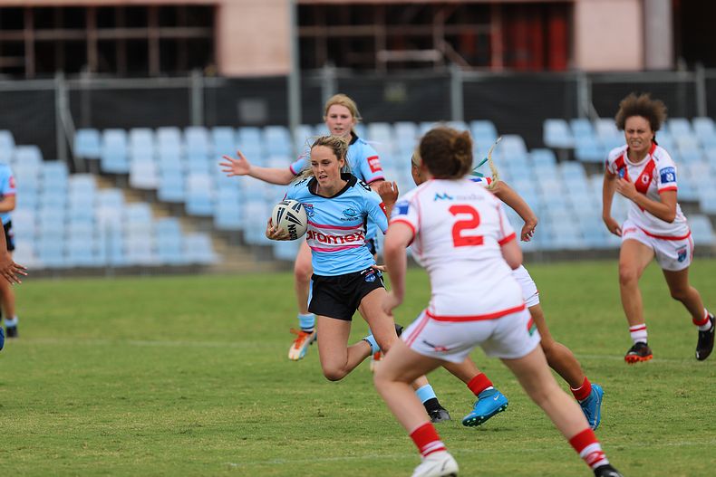 2022 Tarsha Gale Cup – Rnd 1 – Sharks v Dragons