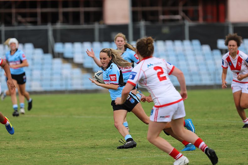 2022 Tarsha Gale Cup – Rnd 1 – Sharks v Dragons